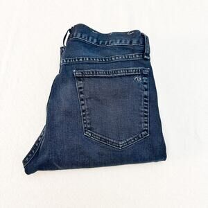 Rag & Bone Slim Fit 2 Button Fly Dark Wash Denim Jeans Size 30